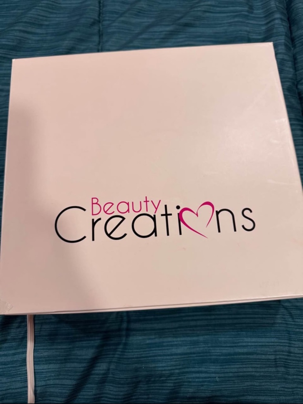 Beauty Creations Light Pink Box with Black & Pink Logo